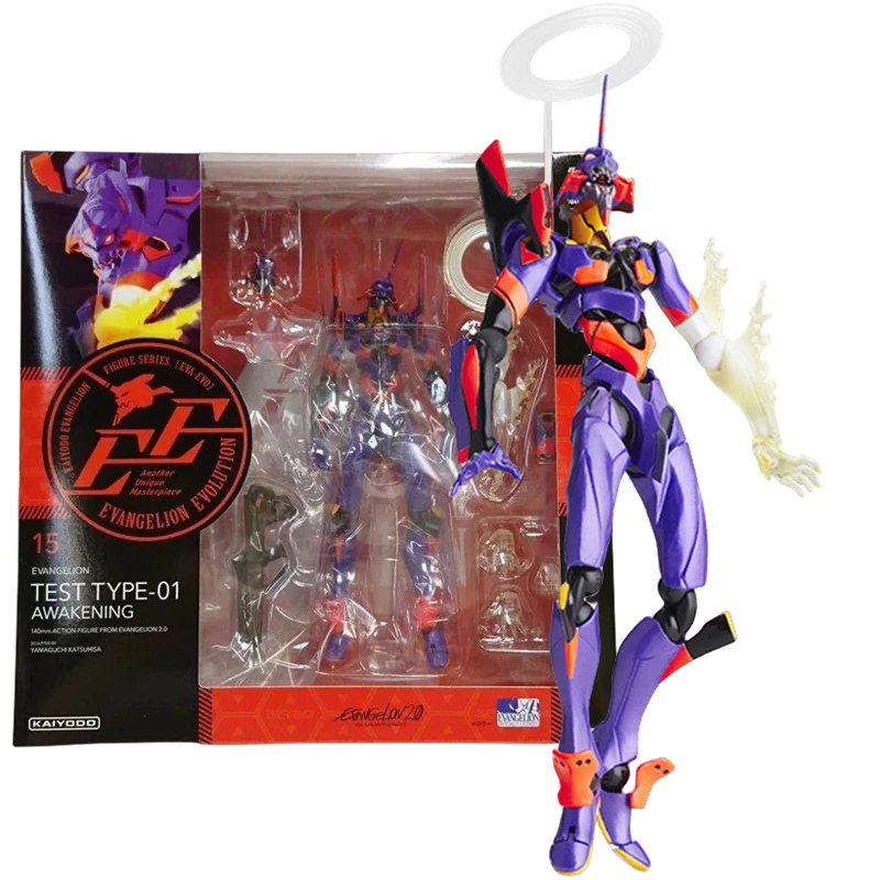 YAMAGUCHI EVA AMAZING EVANGELION EVANGELION-01 Awakening KAIYODO Super Evagelion EVA01 Action Figures Robot Mecha Toy Gift