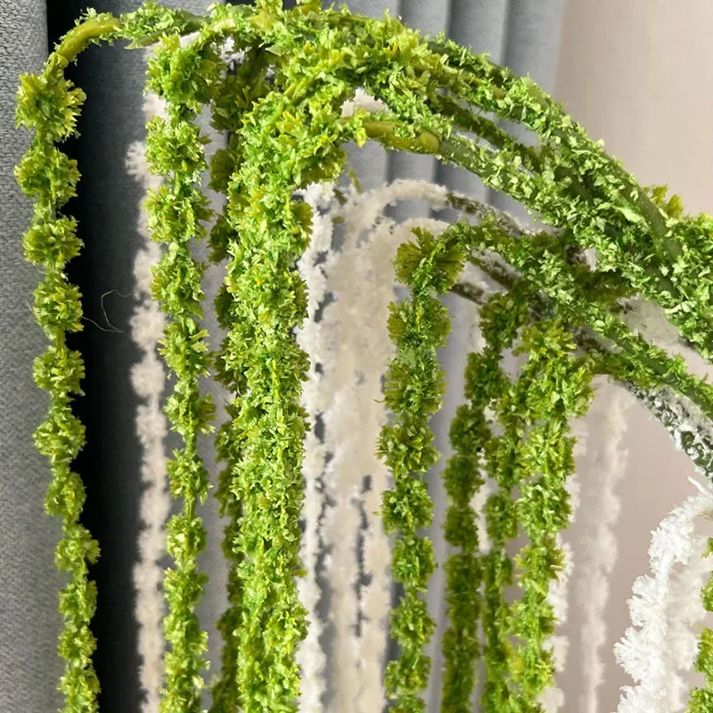 78 سنتيمتر النباتات الخضراء الاصطناعية البلاستيك محاكاة ورد صناعي النبات حفل زفاف عيد ميلاد تشكيلة زهور ديكور حديقة المنزل #2