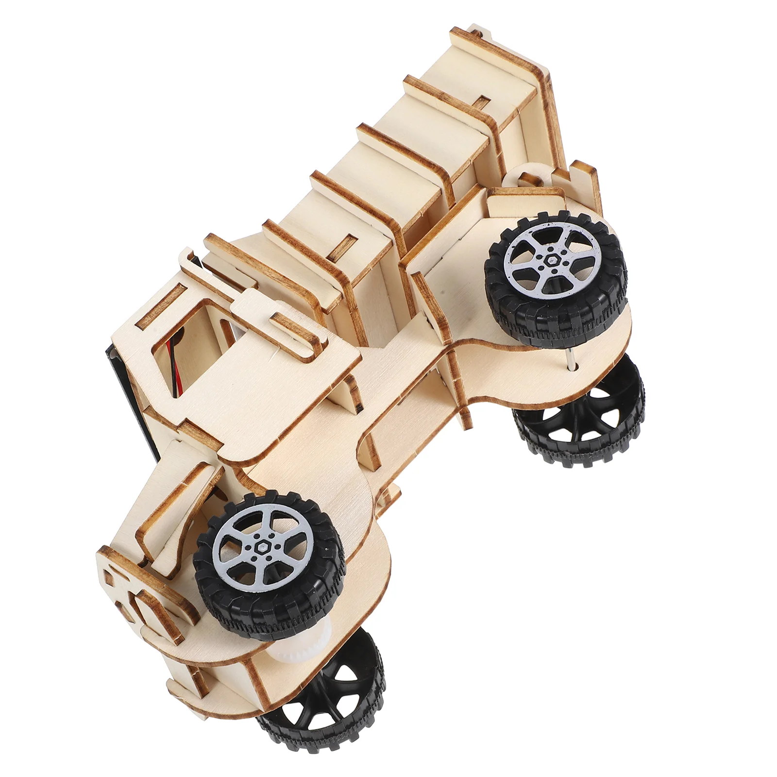 

1 Set Kids Wooden Solar Car Diy Making Small Car Kit Science Experiment Projects Diy Assemble Toy Solar Vehicle Model Making Kit