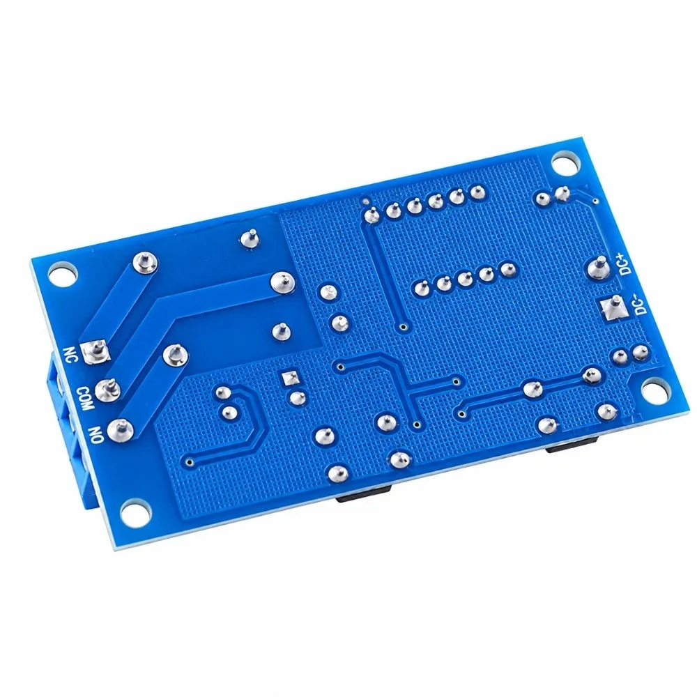 DC 12V Timer Relay Module MCU Programmable Adjustable Delay Delay On Off Relay LED Display Infinite Cycle Infinite Loop Timer