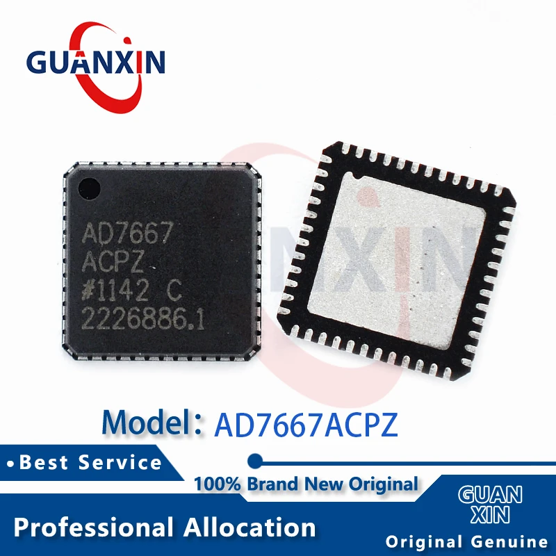 

100% New electrónica Marking AD7667ACPZ AD7667ACPZRL LFCSP-48 AD7667