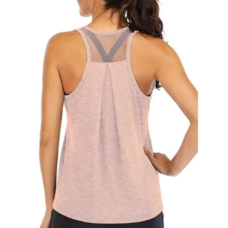 Womens Dry Quick Breathable Gym Yoga T Shirts Women Sport Tee Fitness Running Short Sleeve Tops Workout Training Cloth