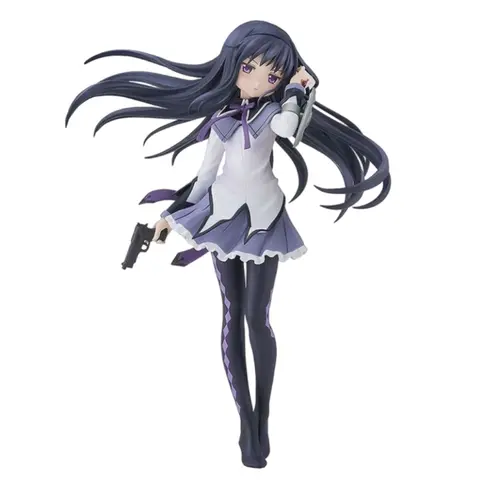 17cm Madoka Magica figure Akemi Homura Anime PVC Model Birthday Present Ornaments Collectible Toys children birthday gift