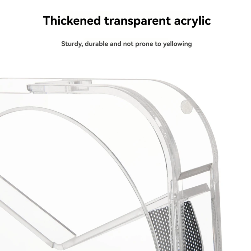 Acrylic Desktop Stand Base for Mac Heat Dissipation Cooling Holder