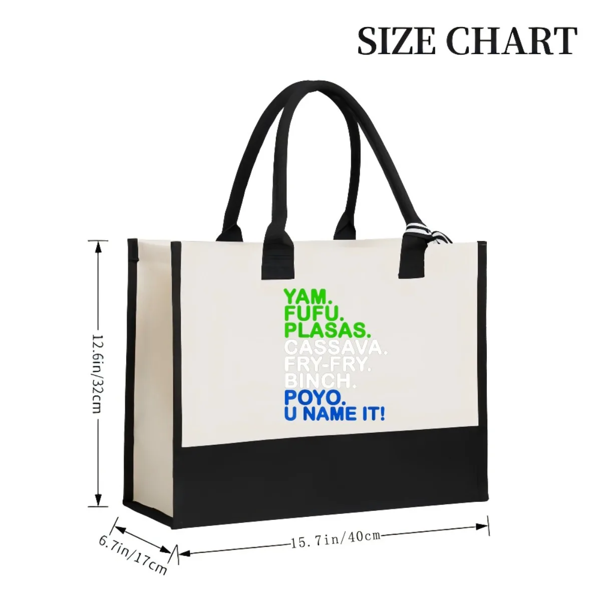 يام ففو بلاساس كافا مقلي بوصة بيو يو اسم ذلك 2026 وصول جديد موضة عملية واسعة قابلة لإعادة الاستخدام حمل حقيبة نمط طباعة #3