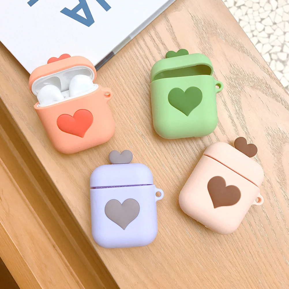 

Silicone Earphone Green Shockproof Dustproof Protector For Accessories For Wireless Charging Accessories