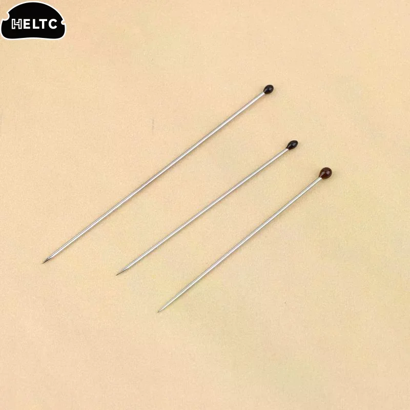 100Pc Silver Stainless Steel Insect Pins Specimen Needle With Plastic Box ForSchool Lab Entomology Body Dissection Insect Needle