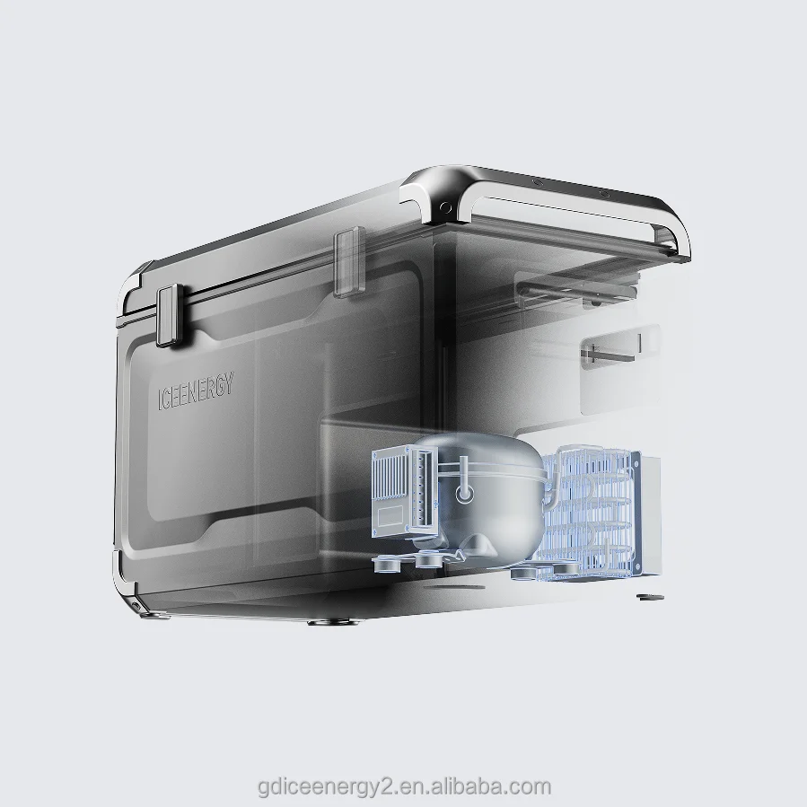 Low Noise 36L New Design Auto Parts Portable 12v 24v Dual Zone Refrigerator Car Fridge Freezer For Boat