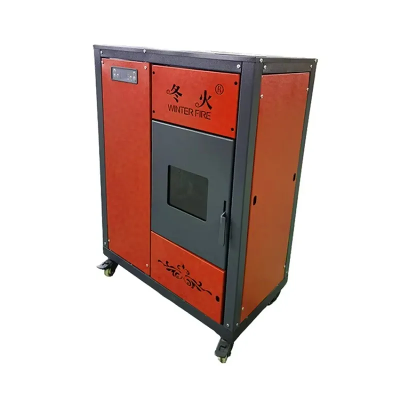 

220V50HZ Biomass Boiler Wood Pellet Stove Fireplace Wood Pellet Stove Heater Boiler with Water Heating for Residence