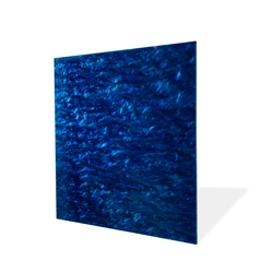 Dark  Blue pearl Pattern Cast Acrylic Sheet 3MM Thickness  marble 100% virgin material Friendly and odorless