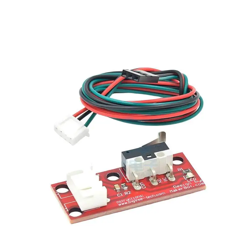 1/3/5pcs Endstop Switch 3D Printer parts RAMPS 1.4 for Arduino End stop Limit Switch+ Cable ， Mechanical Endstop Swith