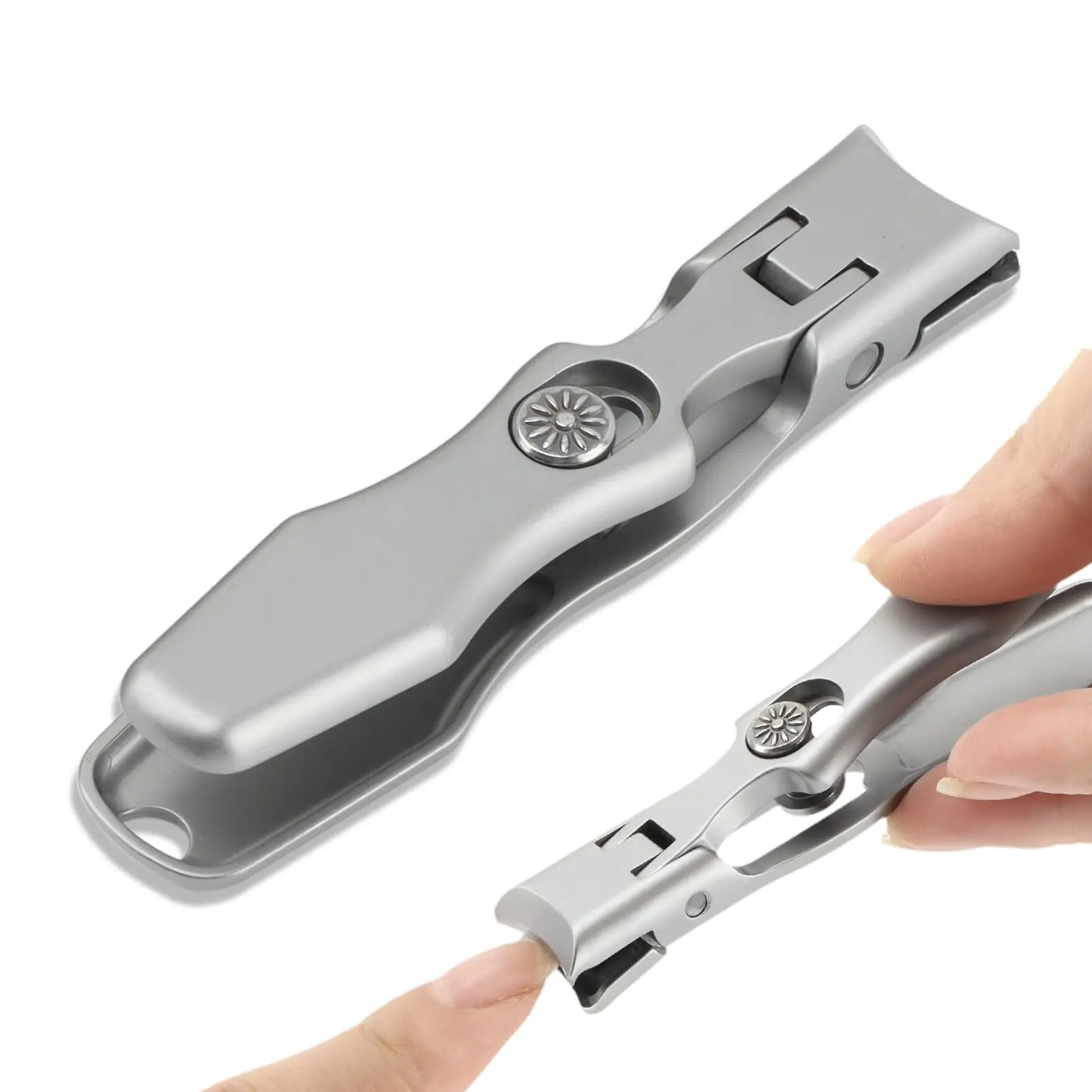 German Nail Clippers,2024 New Ultra Sharp Stainless Steel German Nail Clippers for Men,German Nail Clippers Set with Nail File