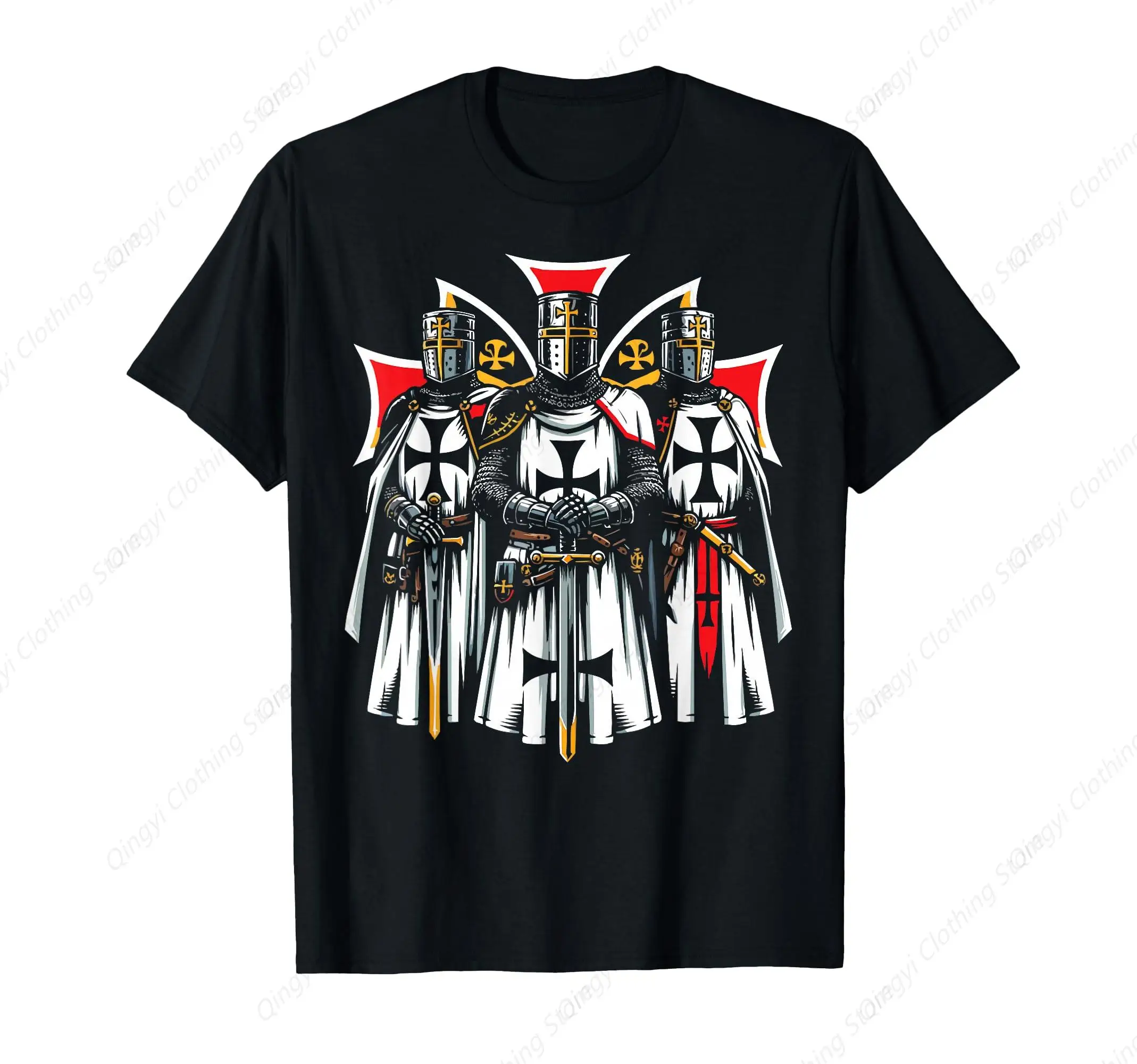 

Teutonic Knight Catholic Religious Military Crusader T-Shirt