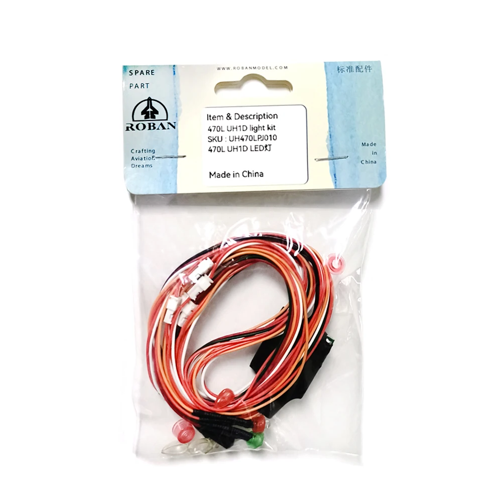 Roban RC Lights 8 Different Modes LED Simulation Flashing Lights Signal Navigation Ligh Accessories For RC Airplane Helicopter