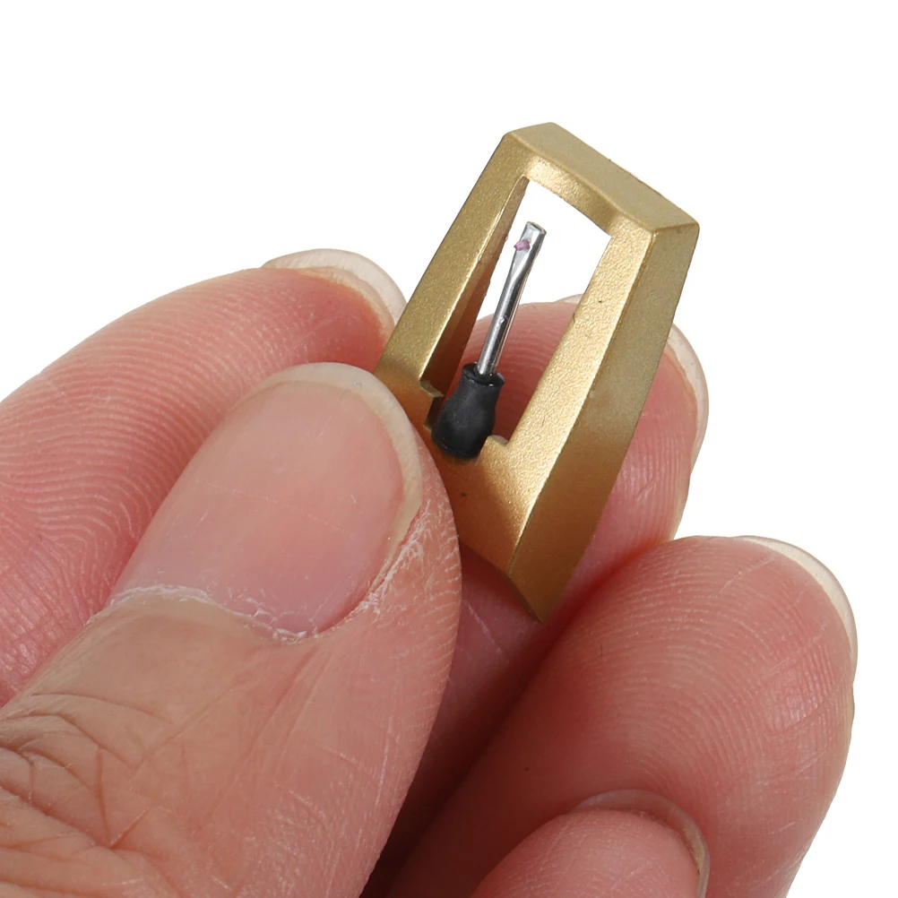 

4 Pcs Stylus Cartridge Turntable Record Needle Replacement for Vintage Phonograph Player DJ Equipment Accessories