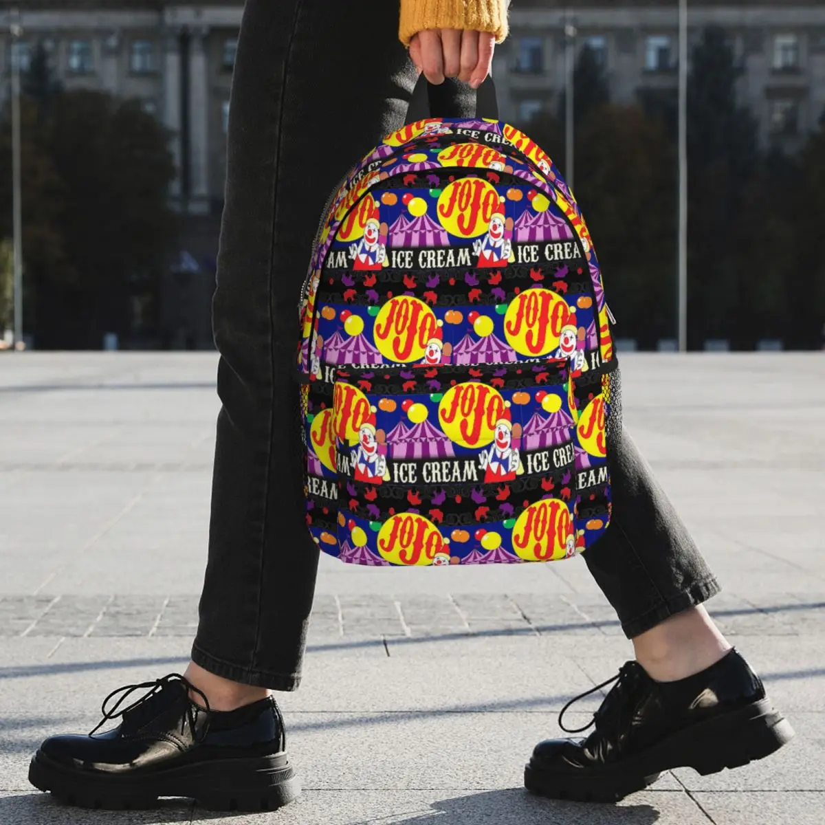 Killer Klowns From Outer Space Backpack Student BookBag Children School Bag Laptop Shoulder Bags for Men Women
