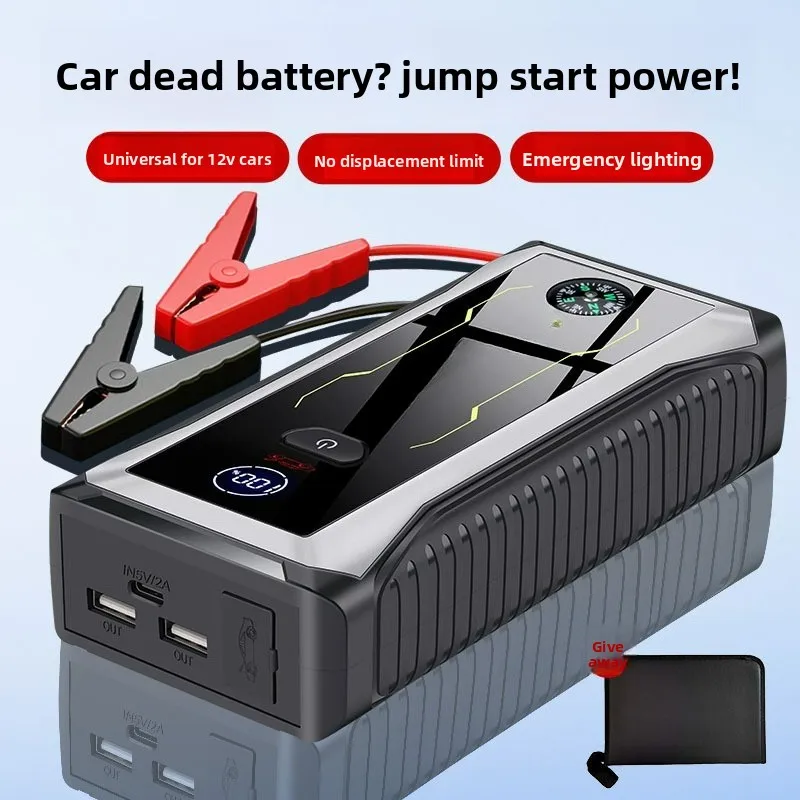 

for 12V Car Emergency Jump Starter Power Bank Multifunctional Battery Booster Hot Sale