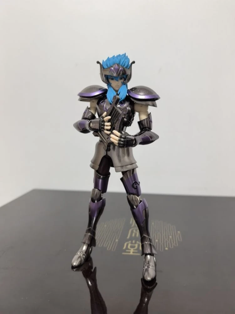 

In stock MST Lyra Aolufi EXM Alloy Body Silver Saint Seiya Saint Clothes Mythical Model