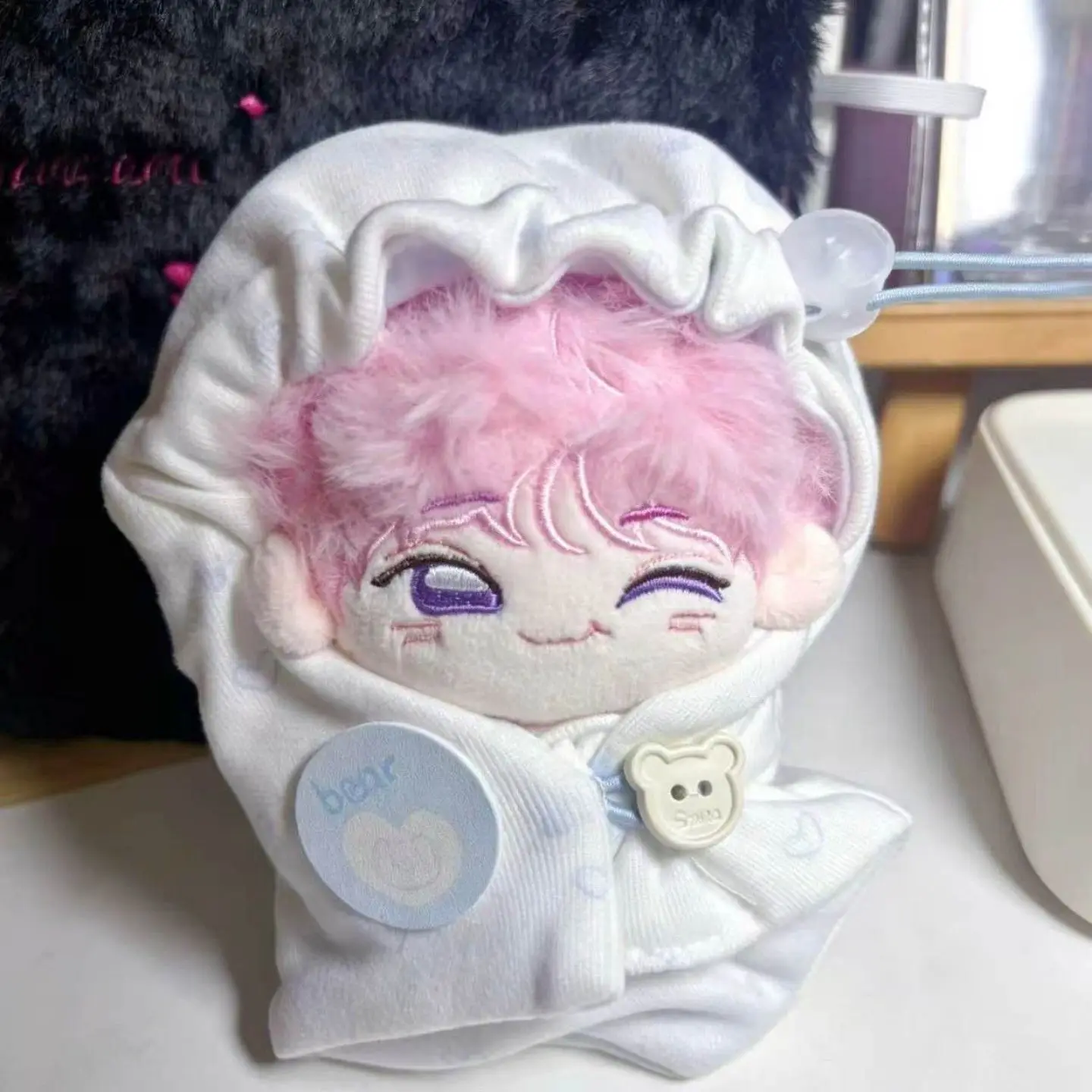 Stuffed Animals10cm Starfish Body CharacterThemed Cotton Doll Yesung Kim Jongwoon Adorable Kpop Idol Plush Bag Charm Gift