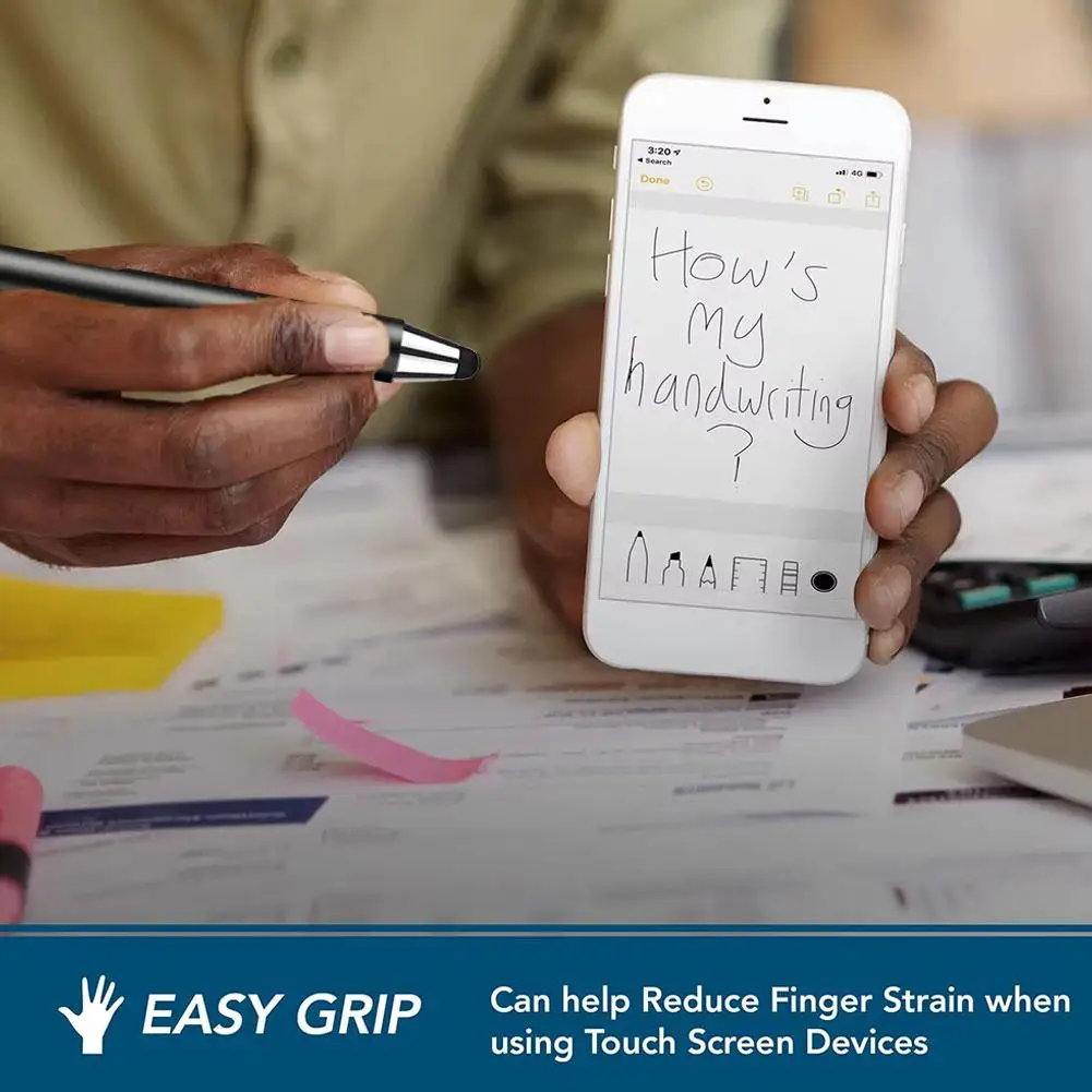 Universal Screen Stylus Pen For Capactive Pen Pencil With Pen Clip For Phone Tablet D4d6