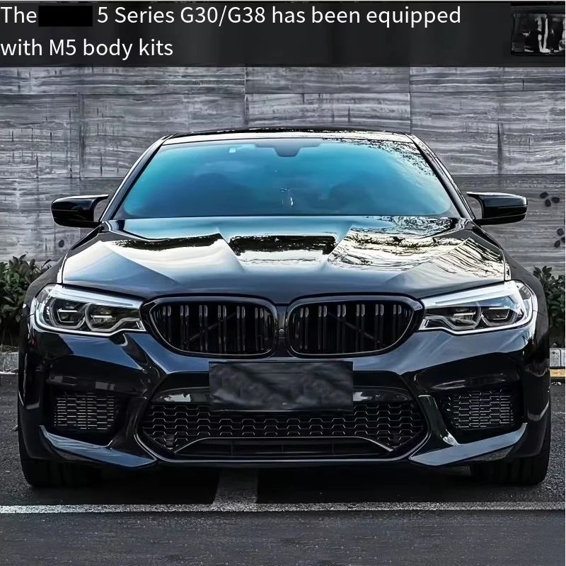 

for the 5 Series G30/G38 525 530li 540i with M5 Body Kit Including Bumpers Rear Fenders and Center air Intake