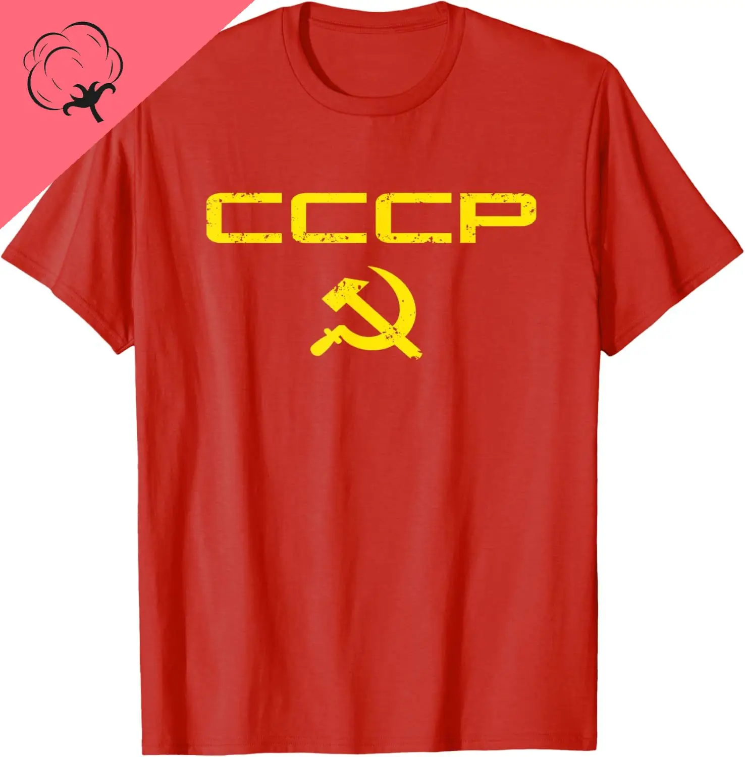 CCCP Vintage Soviet Union Retro SSSR T-Shirt Breathable and Comfortable Cotton Unisex Summer Streetwear Tops Camiseta Hombre