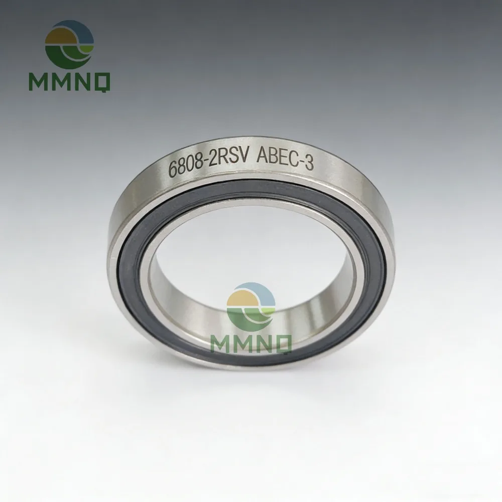 1PCS Premium Precision Bike Bearings 6808-2RS 6809-2RS 40x52x7 45x58x7 ABEC-3 Maintenance