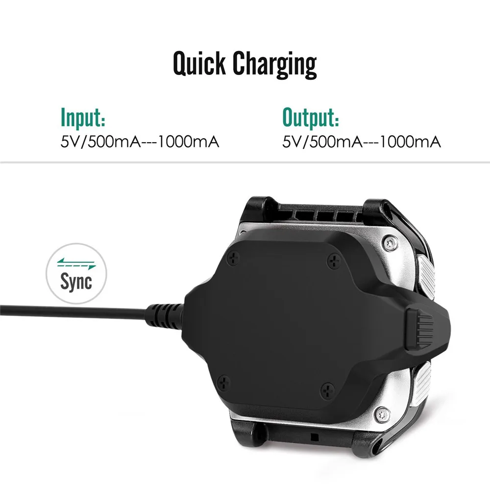 Garmin Forerunner 920XT 멀티스포츠 GPS용 USB 충전기 충전 클립 케이블