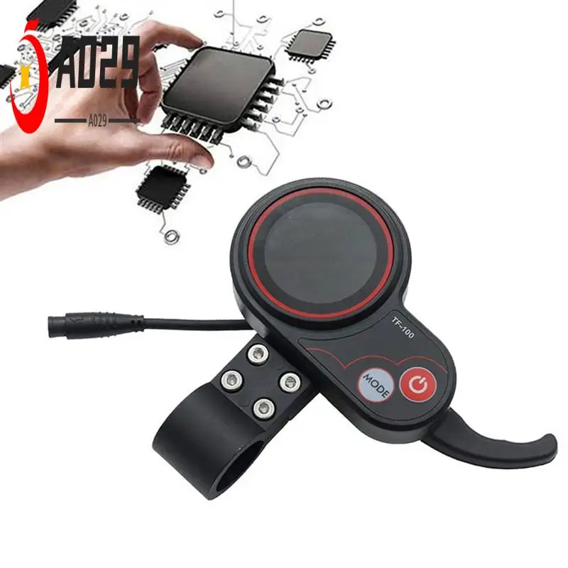 

A029-TF-100 Display Dashboard+T-Type Cable Scooter Skateboard Speedometer For Kugoo M4 Electric Scooter Parts