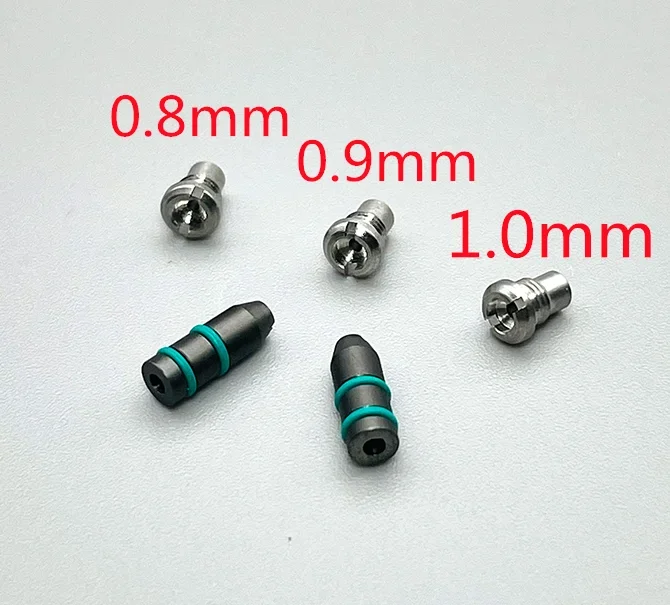 

2 шт. YFTK Style 0,8 мм 0,9 мм 1 мм MTL воздушные винты для Flash-E-Vapor V4.5S + Fev RTA MTL Распылительный бак из нержавеющей стали 316 Vape Pen