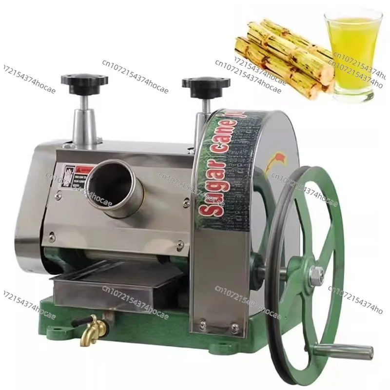 New Desktop Sugarcane Juicer Stainless Steel Hand Cranked Commercial Household Use Production capacity of 50kg/hour