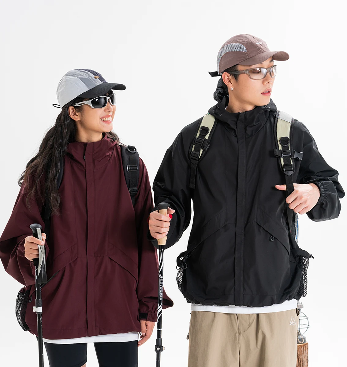 

Мужская верхняя одежда Wassup Blueo Jaet для пар, ветрозащитная американская одежда, весенне-осенняя повседневная фабрика из полиэфирного волокна, застежка-молния