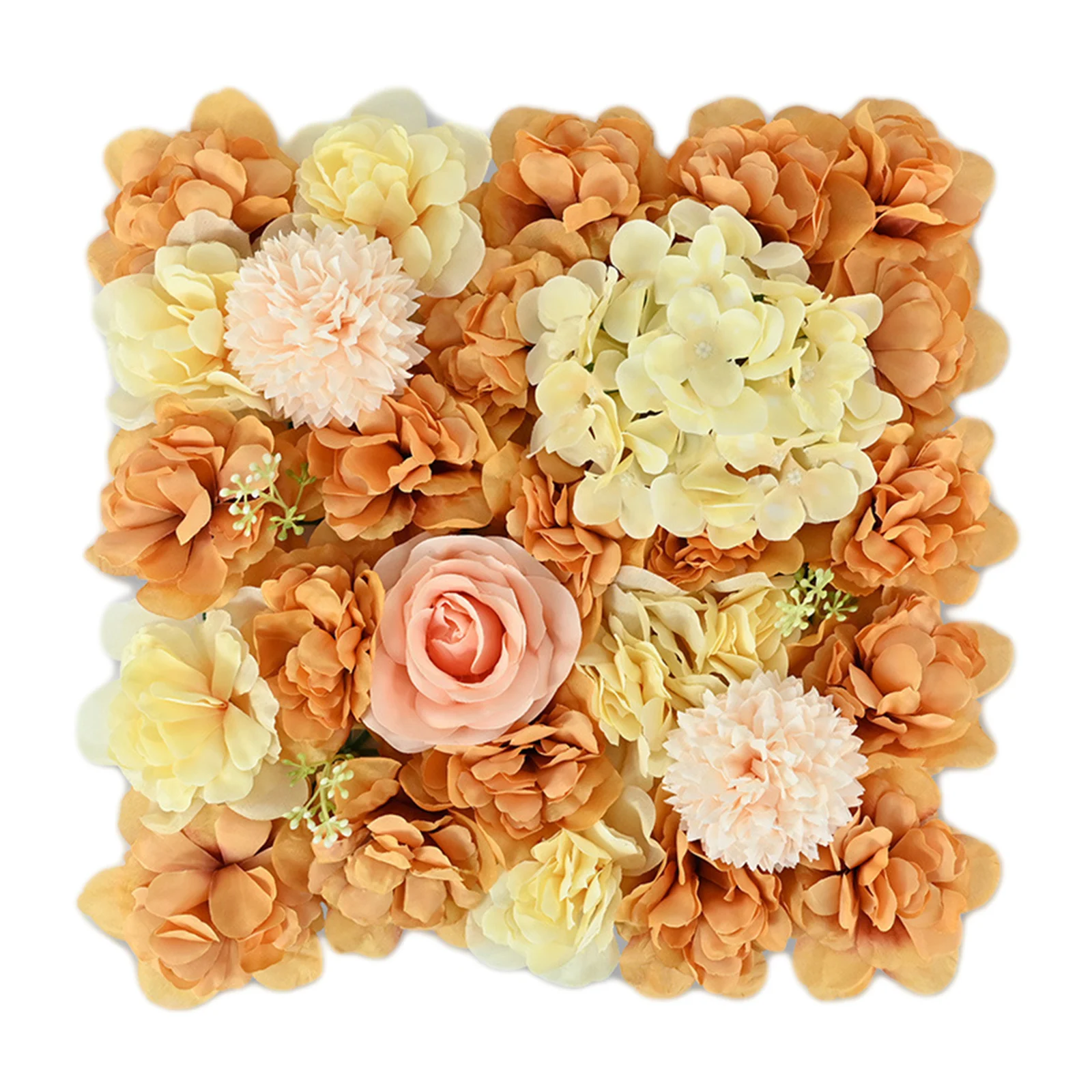 1pc künstliche Blumen Wand paneel 3d Blume Hintergrund Faux Rosen für Wand party Hochzeit Braut dusche Outdoor-Dekoration