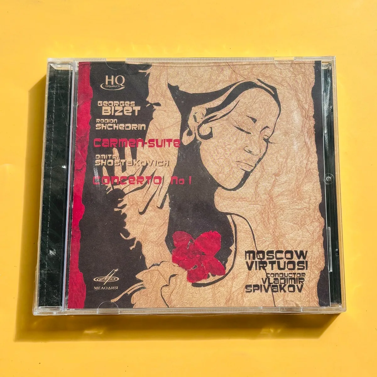 

Bizet Carmen Percussion Edition Spivakov Conducted Audiophile Classical Music CD for Symphony Lovers and Collectors