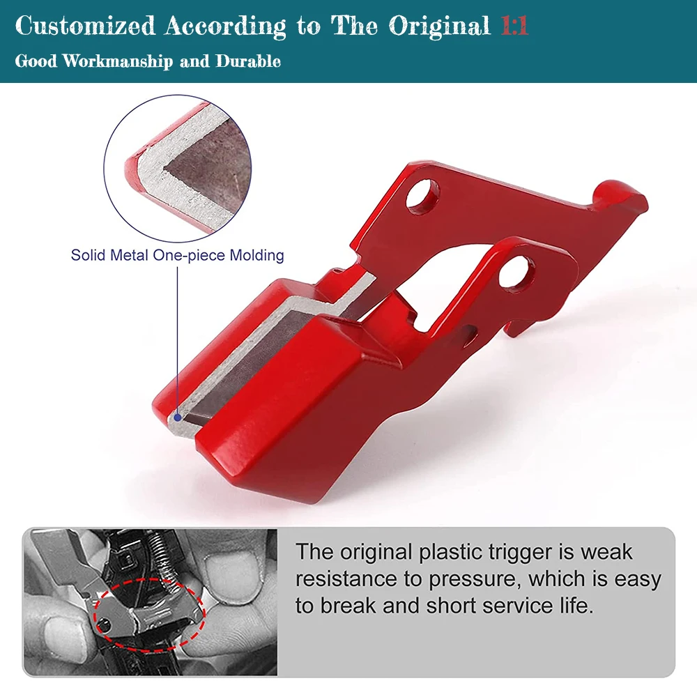 Metal Trigger Switch Button Replacement for Dyson V10 V11 SV12 SV14 Vacuum Cleaner Power Switch Repair Parts