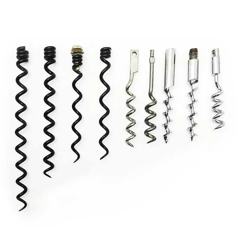 Wine corkscrew drill bit accessories Screw drill Screw shaft red wine corkscrew drill bit hardware accessories