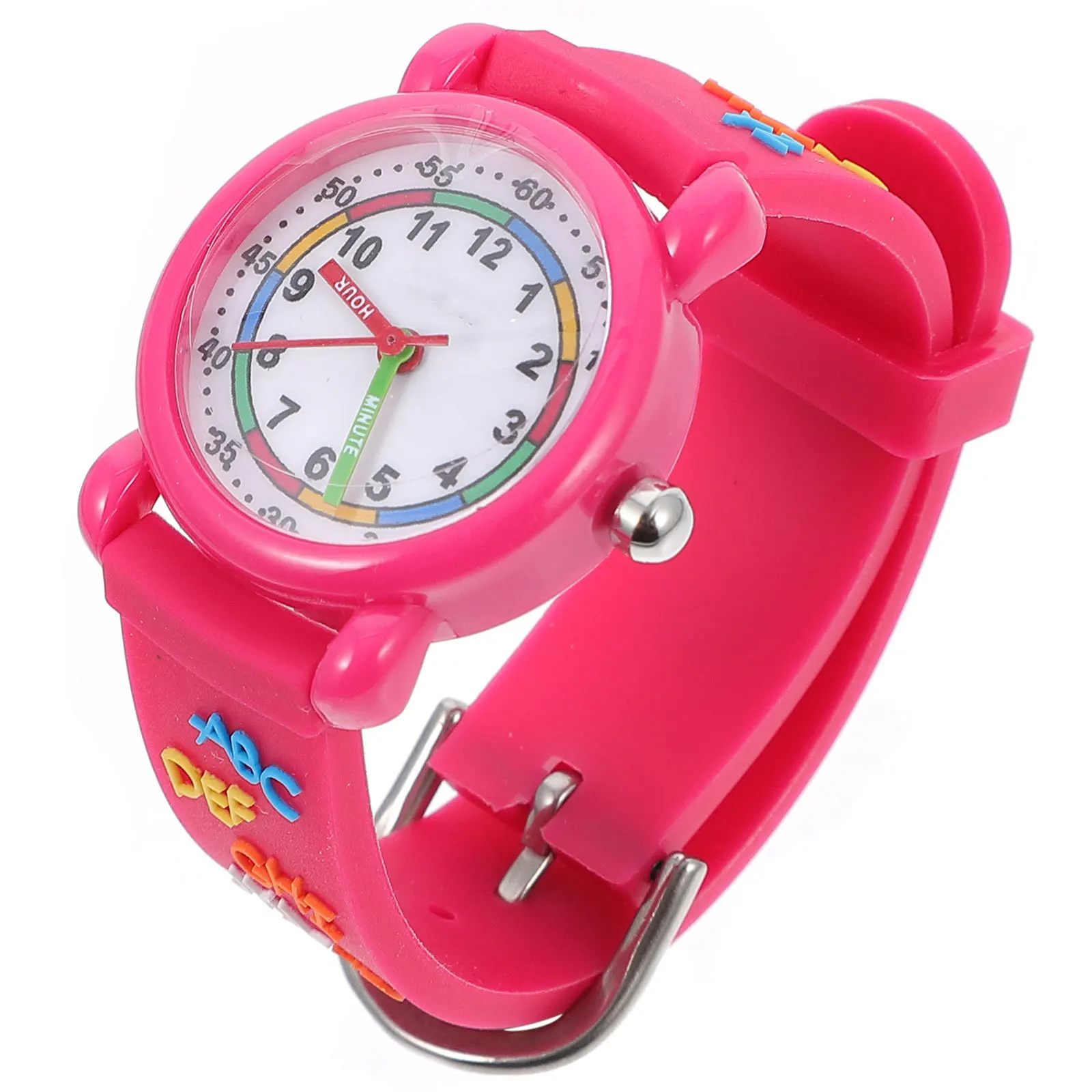 

1 pc Watch Gift For 3D Waterproof Watch Bright Color Learning Clock For Gift