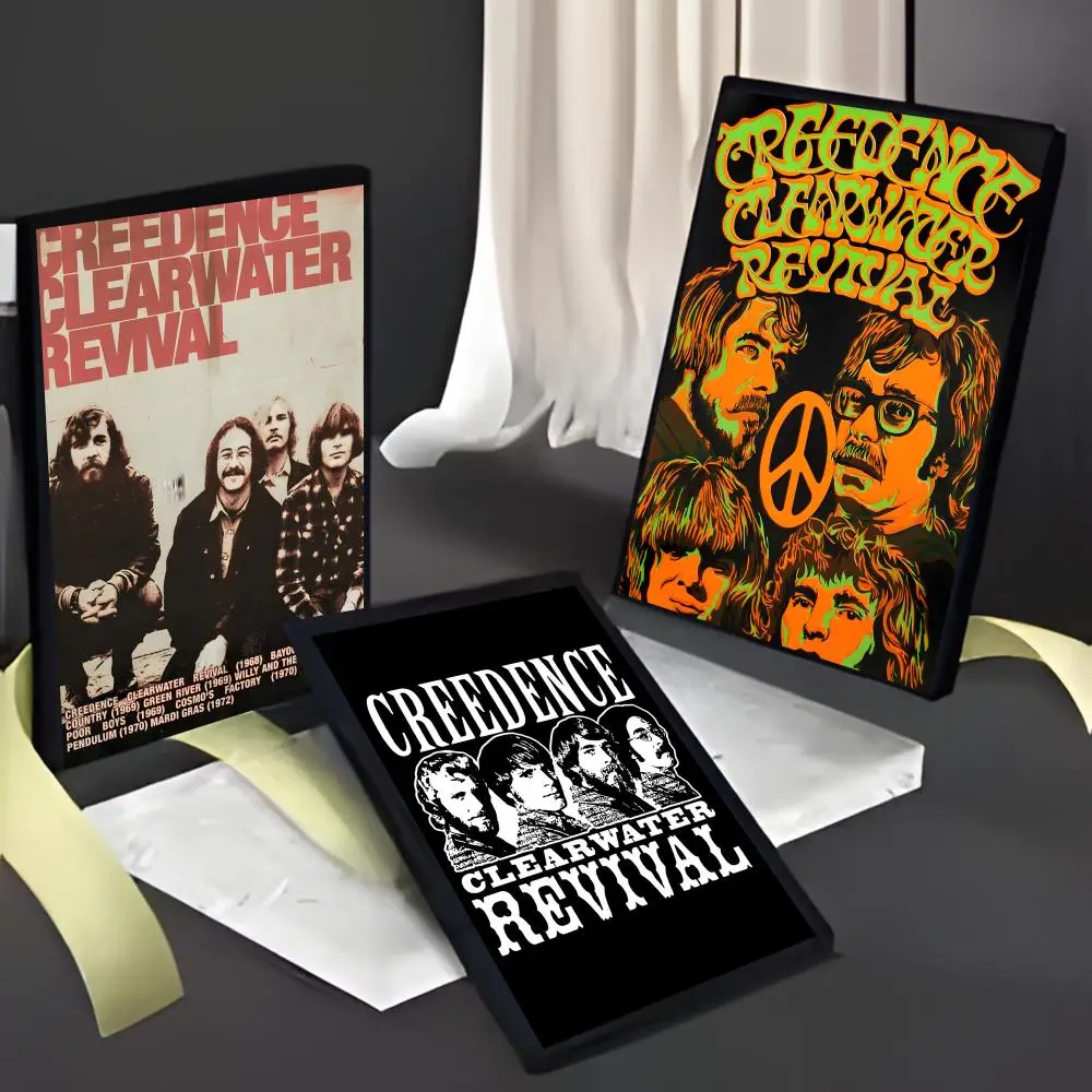 Band CountryRock C-Creedence C-Clearwater Revival Poster American Film Mural Home Childrens Room Wall Decor Print