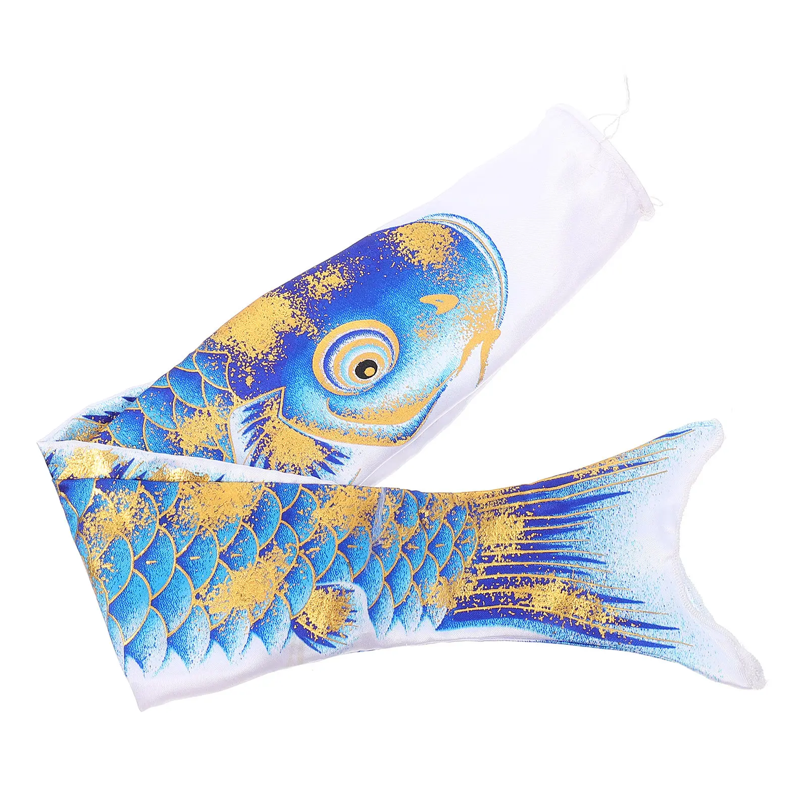 Outdoor Carp Windsock Flag with Attractive Koi Shape Design for Garden Patio Balcony Door Window Hanging Decor Accessory