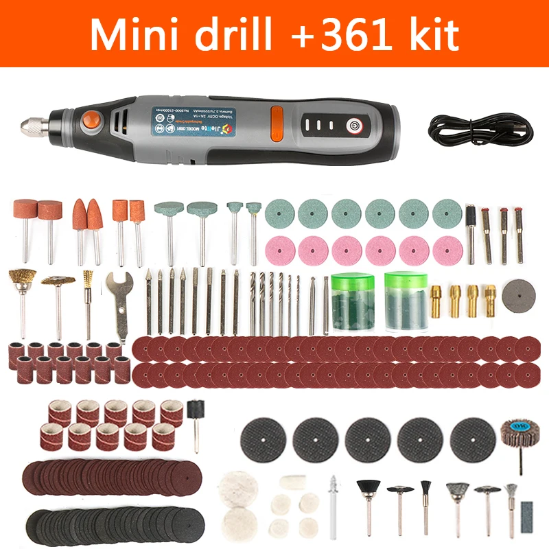 35W draadloze elektrische boormachine Mini draadloos graveren Boren Polijstpen USB oplaadbaar Dremel roterend gereedschap voor sieraden Metaal