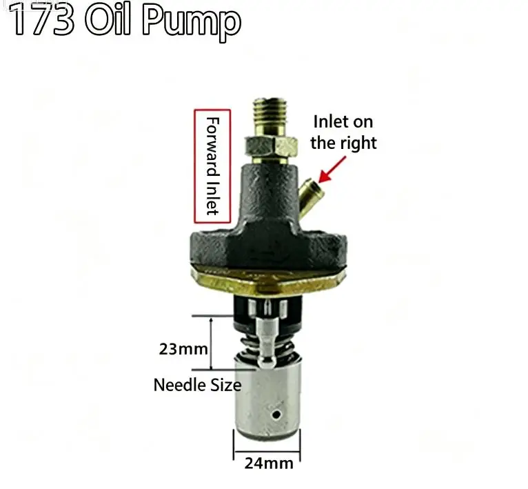 173F Engine Oil Pump Replacement For fuel Injection Component Matching Factory Flow Characteristics and Fitment