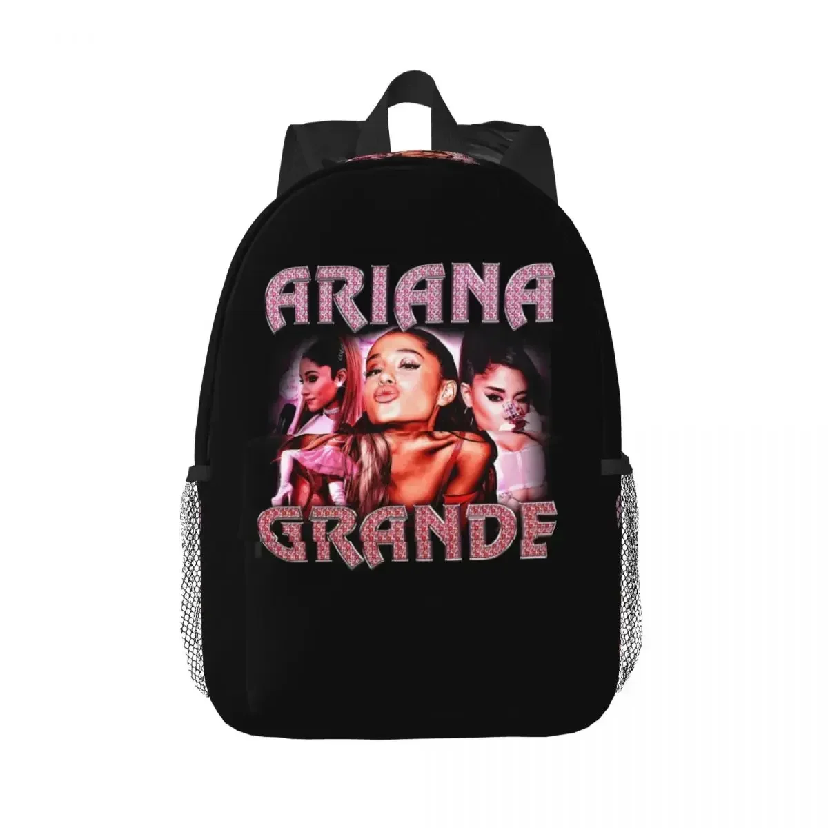 Custom Bag Ariana Grande Singer Yes And Merch Songs Backpack Hot Sale Daypack Boys Girls BookBag Shoulder Bags For Men Women Kid