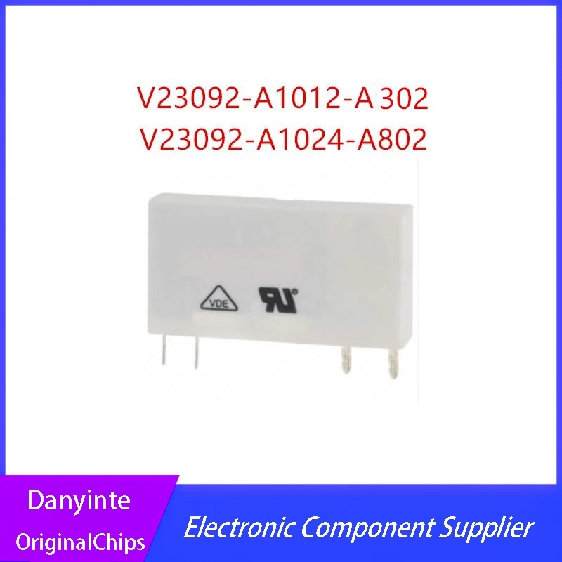 NEW original relay  5PCS/LOT  V23092-A1024-A802 V23092-A1012-A302 V23092-A1024 24VDC V23092-A1012 12VDC PIN4