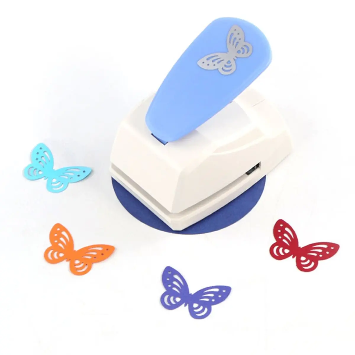 【New User-Coupon!】Versatile Butterfly Shape Craft Punch - Ideal for Scrapbooking, Greeting Cards & More