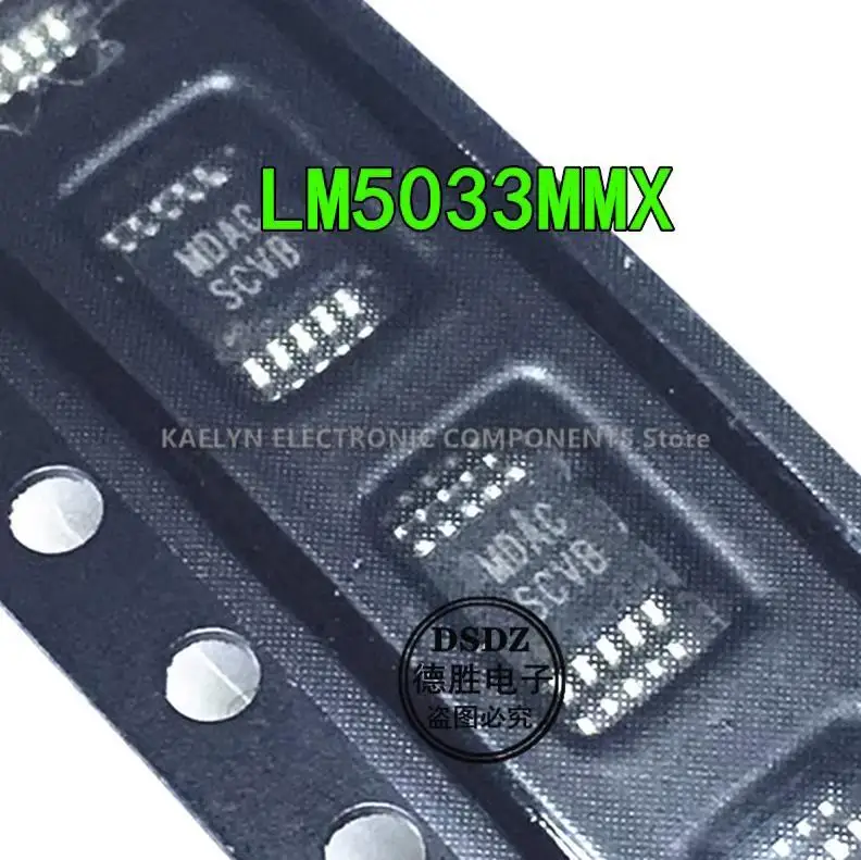 5-10Pcs/lot LM3409 LM3409HVMY SYHB LED LM5033MMX  LM5033MM LM5033 SCVB QN8027 QN8027-SANC FM MSOP10