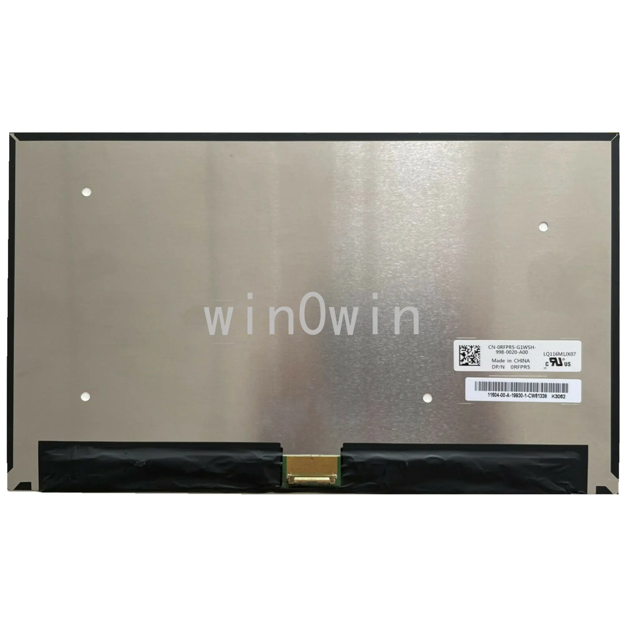 

11.6 Inch LQ116M1JX07 LCD Screen Laptop Replacement Display PanelEDP 30PIN 60HZ FHD 1920*1080 100% sRGB