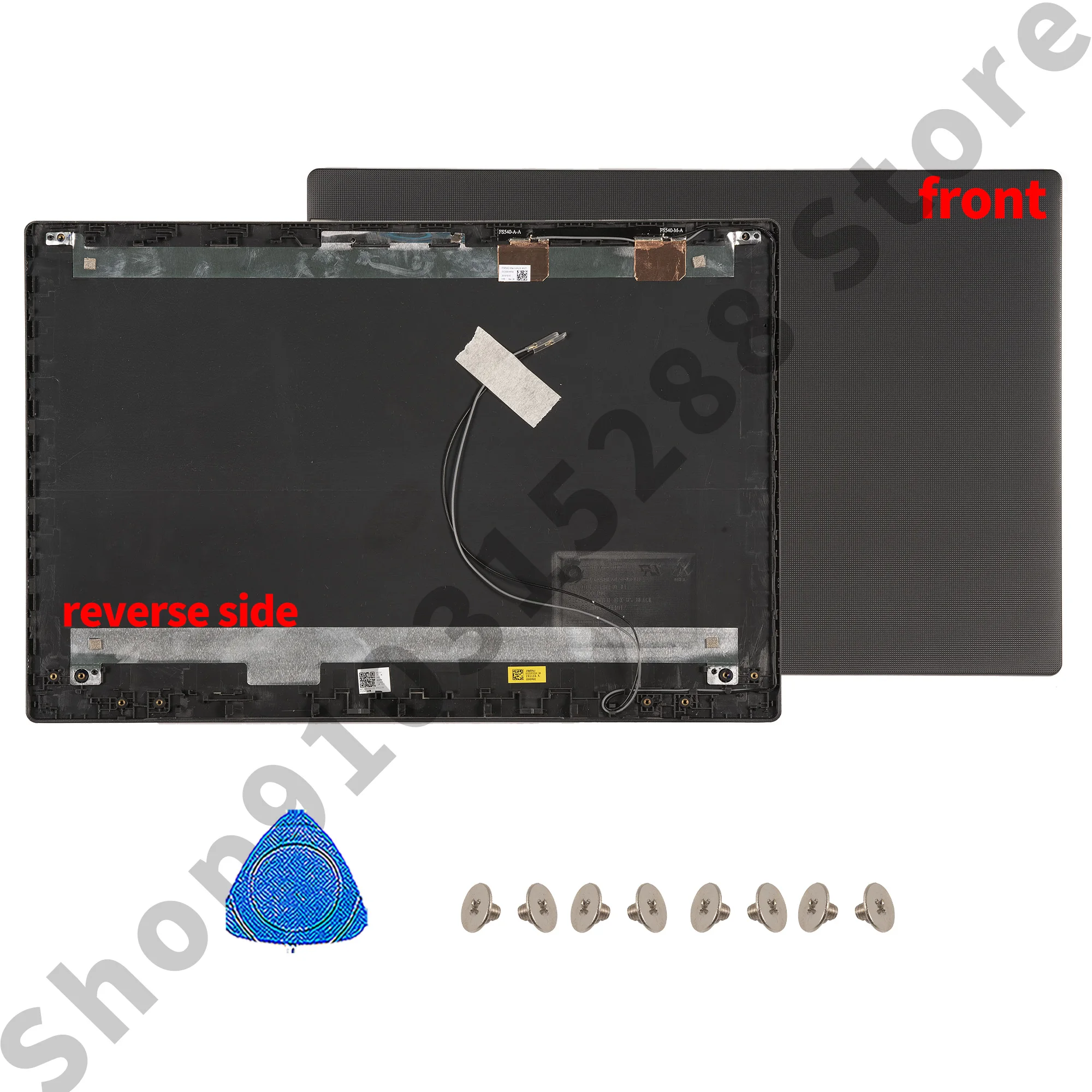 Nueva cubierta trasera LCD/cubierta de reposamanos/cubierta inferior/bisagra para Ideapad S145-15 S145-15IWL S145-15IIL S145-15API S145-15IGM piezas Repai