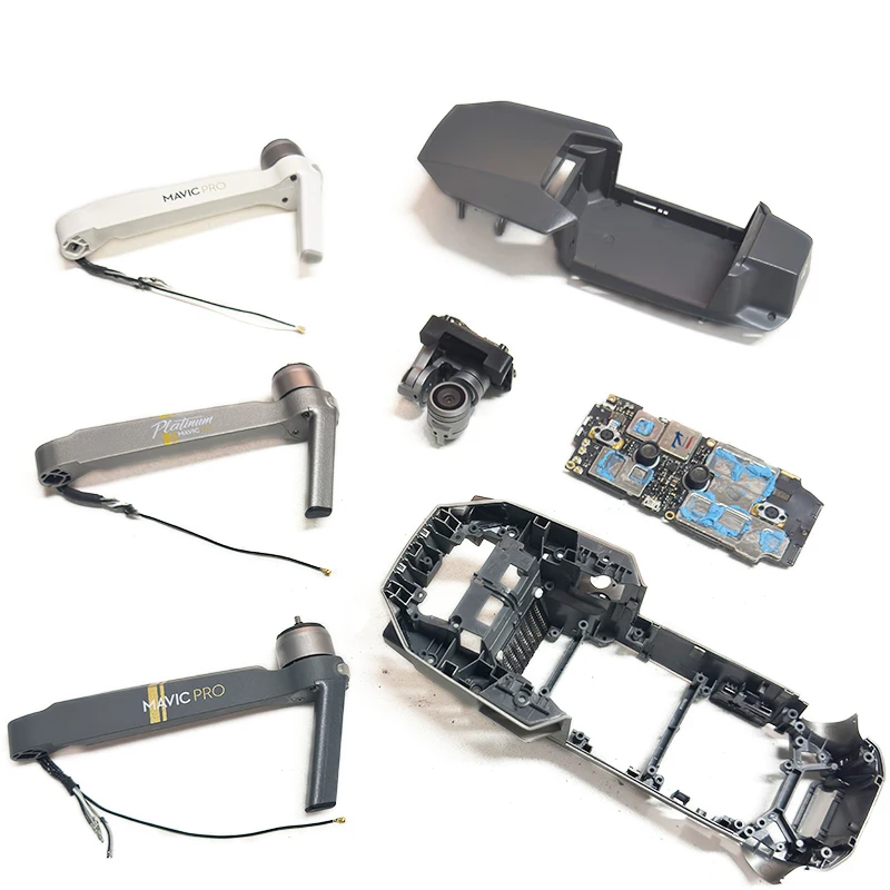 Original Middle Shell for Mavic Pro Upper White Shell Front Right Motor Arm Mavic PRO Platinum ESC Board Core Board GPS Module