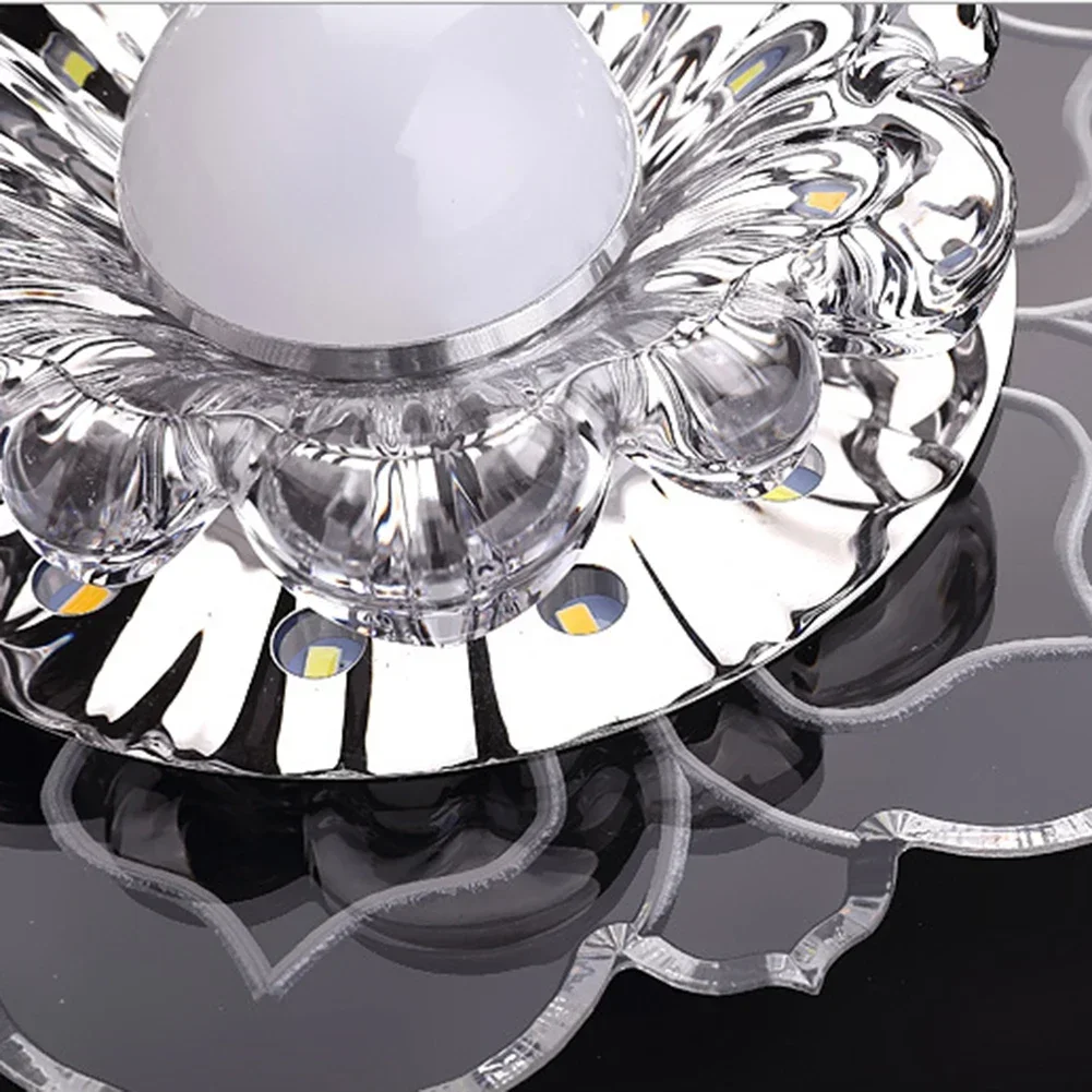 

Modern LED Crystal Ceiling Lights Hallway Living Room Bedroom Chandelier Lamp Simple Porch Aisle Corridor Lighting