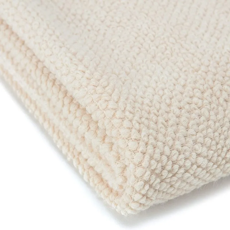 Gift Cream White Oversized Knitted Throw Blanket Textured Soft Sofa Couch Decorative Tassels Blanket Cozy Farmhouse Blanket